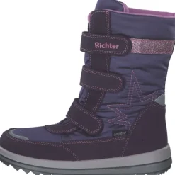 Richter 5003 8292 7500, Winterstiefel, Kinder, blackberry/pink