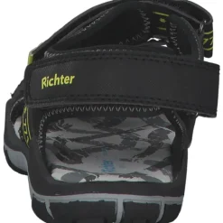 Richter 8005, Sandalen (Kinder), Kinder, Black/Neon