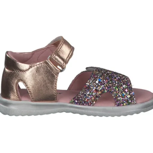 Richter 2405, Sandalen (Kinder), Kinder, Rosa (Gold/Salmon)