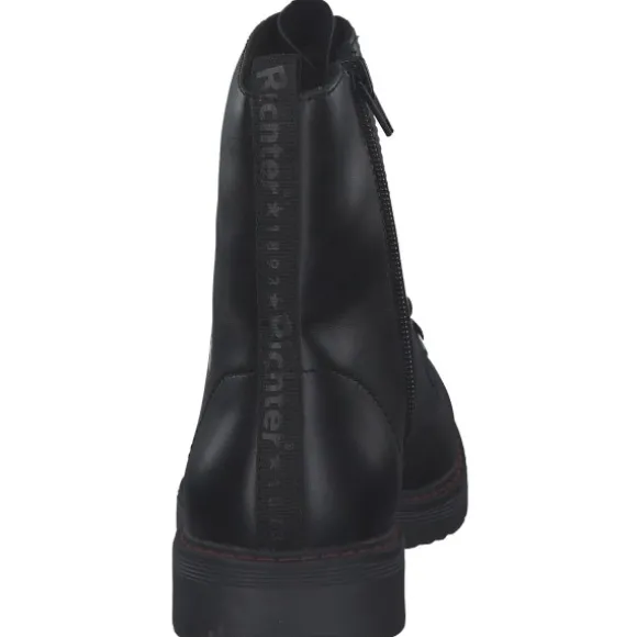 Richter 4601, Stiefel (Kinder), Kinder, Schwarz