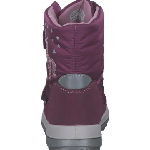 Richter 5004, Winterstiefel, Kinder, berry/rose/silver