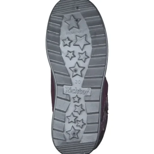 Richter 5004, Winterstiefel, Kinder, berry/rose/silver