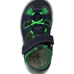 Ricosta Gery 2900302 M, Lauflernschuhe, Kinder, nautic/neongrün