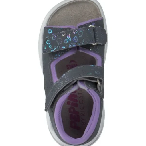 Ricosta Titu 3201702, Lauflernschuhe, Kinder, graphit/blueberry