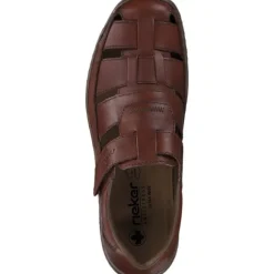 Rieker 03578, Arbeitssandalen, Herren, Braun