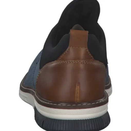 Rieker 14450, Business-Schnürschuhe, Herren, Blau