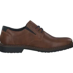 Rieker 16505, Business-Schnürschuhe, Herren, peanut/pazifik