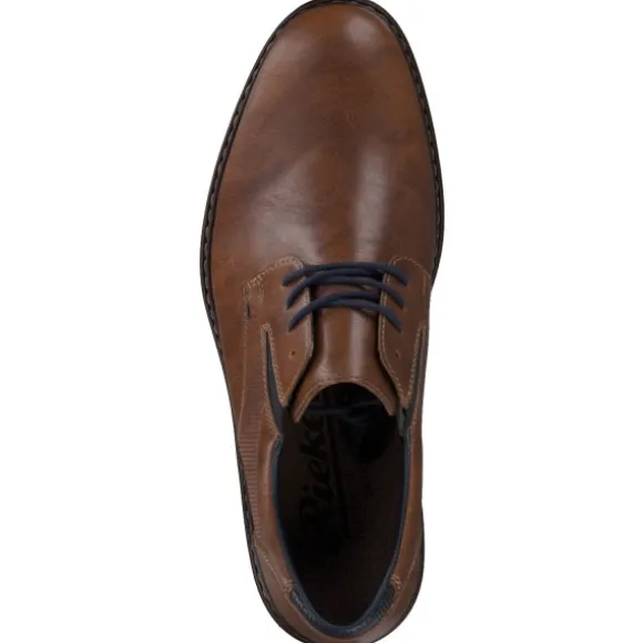 Rieker 16505, Business-Schnürschuhe, Herren, peanut/pazifik