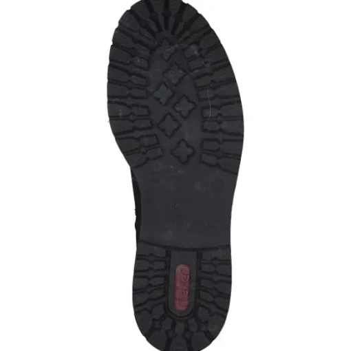 Rieker 72683, Chelsea Boots, Damen, Schwarz