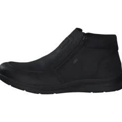 Rieker 14820, Chelsea Boots, Herren, schwarz/schwarz/schwarz