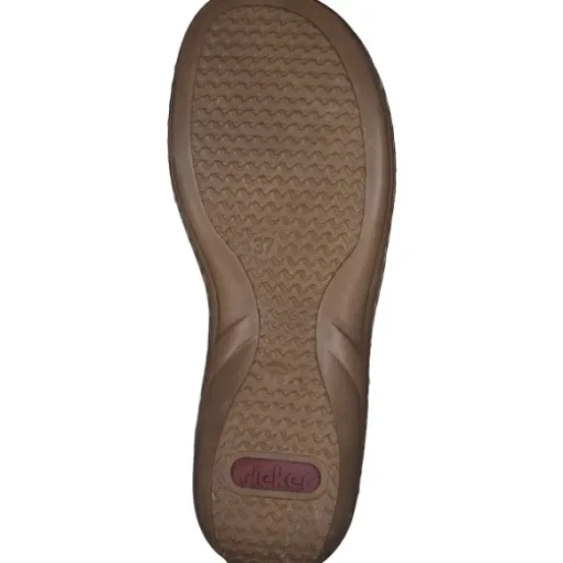 Rieker 60839, Keilsandaletten, Damen, schilf