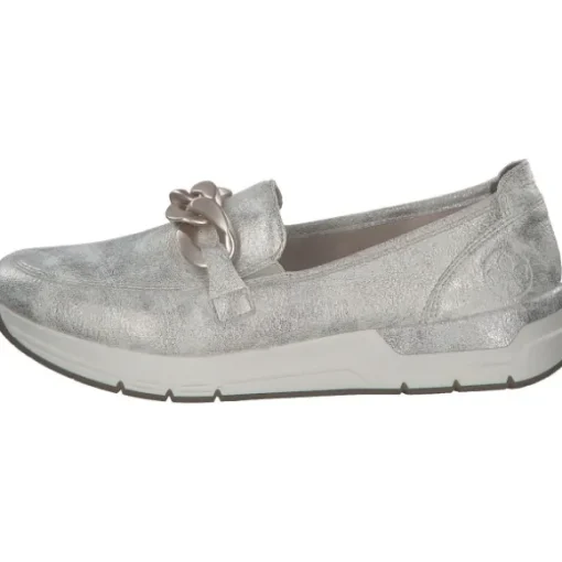 Rieker 58944, Mokassins, Damen, beige-gold
