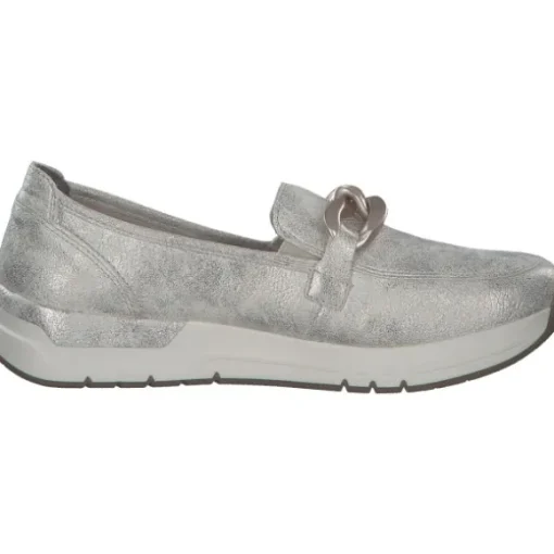 Rieker 58944, Mokassins, Damen, beige-gold