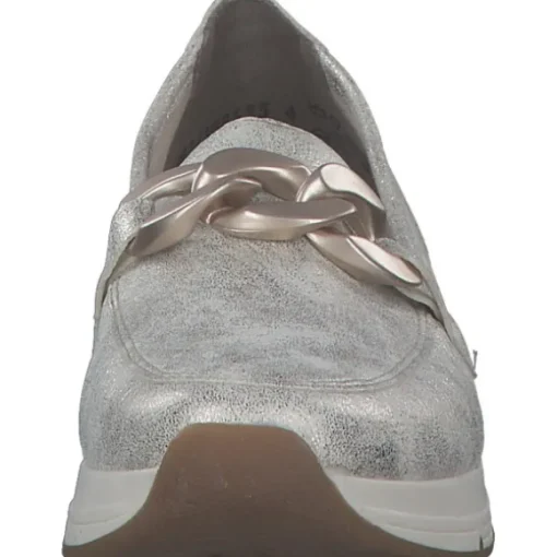 Rieker 58944, Mokassins, Damen, beige-gold