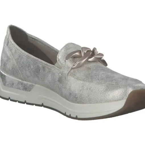 Rieker 58944, Mokassins, Damen, beige-gold