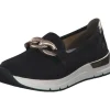Rieker 58944, Mokassins, Damen, Schwarz
