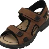 Rieker 26156, Outdoorsandalen, Herren, Braun (Mandel/Schwarz)