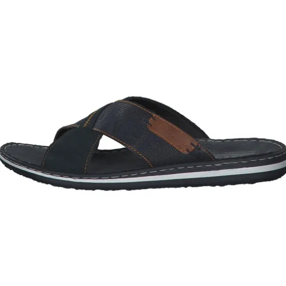 Rieker 21098, Pantoletten & Badeschuhe, Herren, Blau