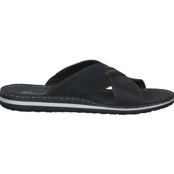 Rieker 21098, Pantoletten & Badeschuhe, Herren, Blau