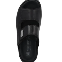 Rieker 25590, Pantoletten & Badeschuhe, Herren, Schwarz
