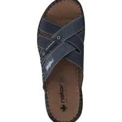 Rieker 25199, Pantoletten, Herren, Grau (Whitedenim/Jeans)