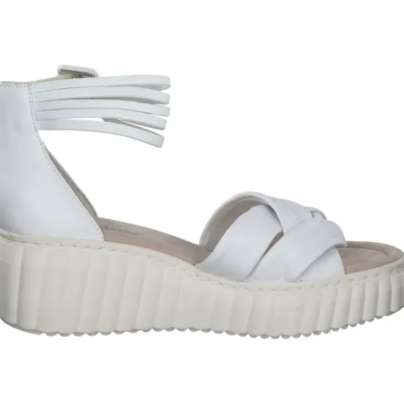 Rieker 64159, Plateau-Pumps, Damen, Weiß