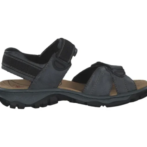 Rieker 68851, Sandalen, Damen, atlantic