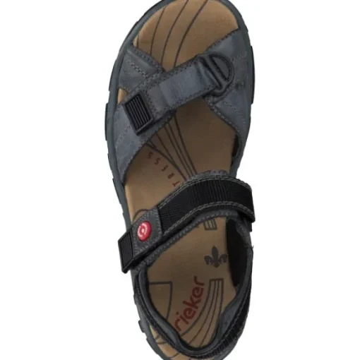 Rieker 68851, Sandalen, Damen, atlantic