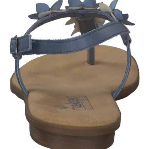 Rieker 64257, Sandalen, Damen, Blau