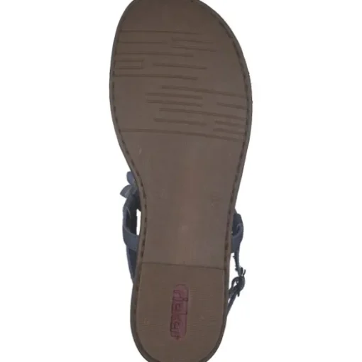 Rieker 64257, Sandalen, Damen, Blau