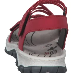 Rieker 68871, Sandalen, Damen, Rot