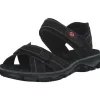 Rieker 68851, Sandalen, Damen, schwarz