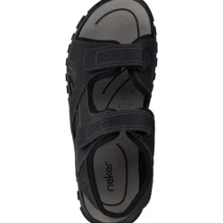 Rieker 25053, Sandaletten, Herren, Schwarz