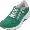 Rieker 48135, Schnürschuhe, Damen, Grün