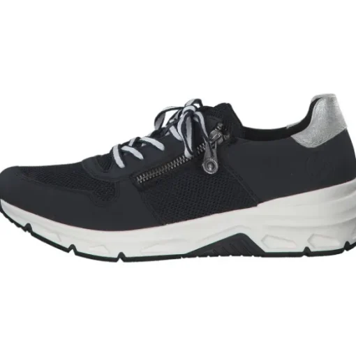 Rieker 48135, Schnürschuhe, Damen, Schwarz