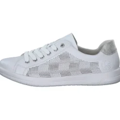 Rieker 45606, Schnürschuhe, Damen, Weiß