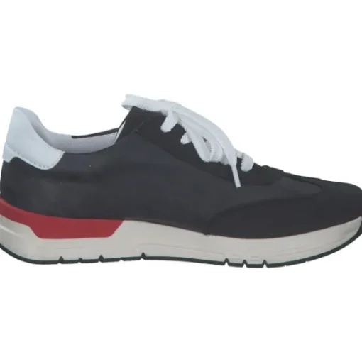 Rieker 58923, Schnürschuhe, Damen, pazifik/pazifik/weiss
