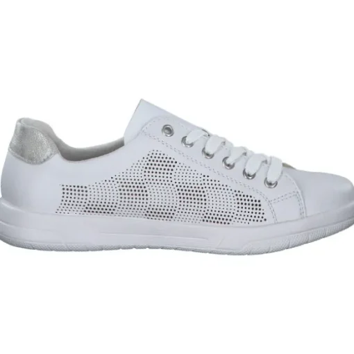 Rieker 45606, Schnürschuhe, Damen, Weiß