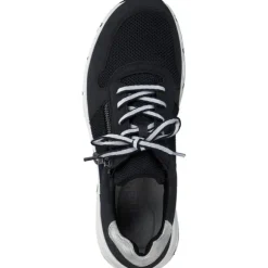 Rieker 48135, Schnürschuhe, Damen, Schwarz