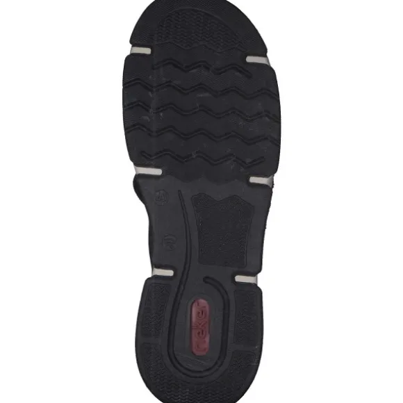 Rieker 45973, Schnürschuhe, Damen, Schwarz