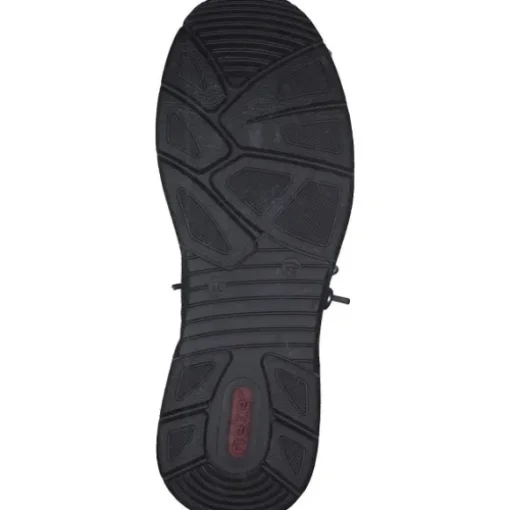 Rieker 48135, Schnürschuhe, Damen, Schwarz