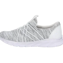Rieker 54071, Slip-On-Sneaker, Damen, Weiß