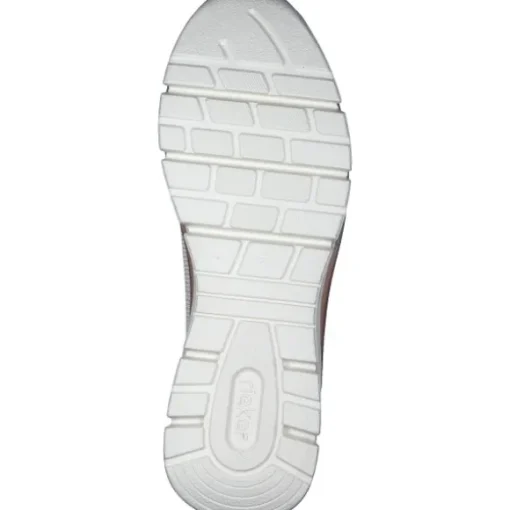 Rieker 48053, Slip-On-Sneaker, Damen, rose/kreide/kupfer/crema/perlr