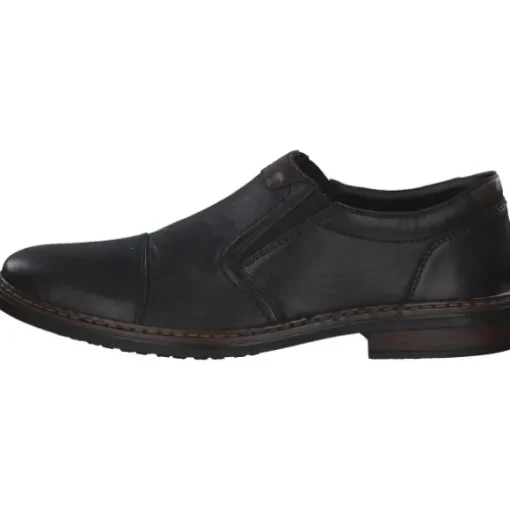 Rieker 17659, Slipper, Herren, Schwarz