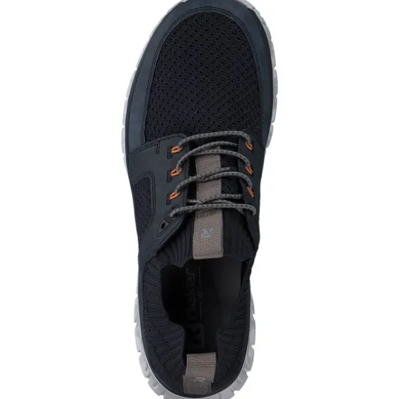 Rieker 04351, Sportliche Slipper, Herren, denim/marino/midnight