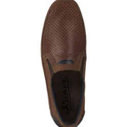 Rieker 09055, Sportliche Slipper, Herren, reh/muskat/lake/tabak