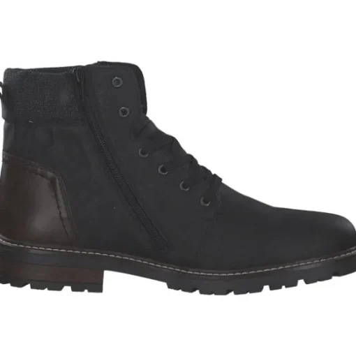 Rieker 32031, Stiefel, Herren, schwarz/toffee/granit
