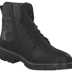 Rieker 32031, Stiefel, Herren, schwarz/toffee/granit