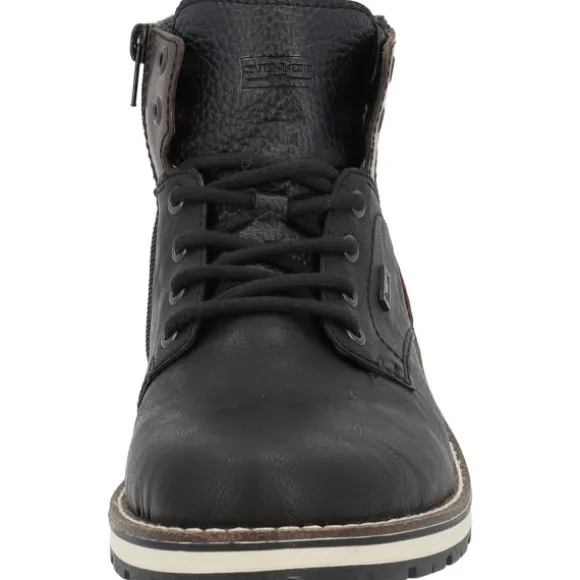 Rieker 38434, Stiefeletten, Herren, Schwarz (Schwarz/Kastanie/Granit)