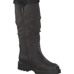 Rieker 73291-25, Winterstiefel, Damen, tabak/testadimoro/schwarz/nero